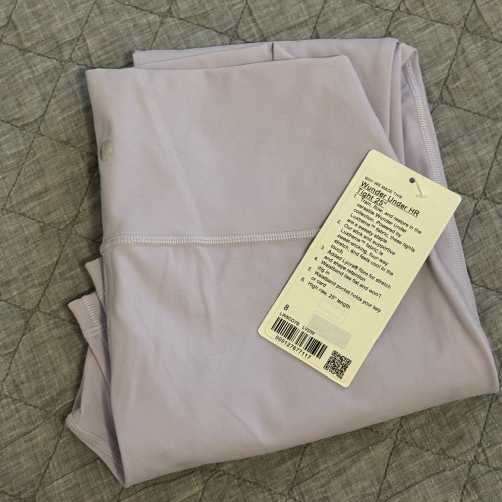 Lululemon Athletica Lavender Leggings